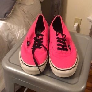 Hot pink vans